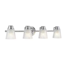Hudson 4-Light Wall Light in Polished Chrome