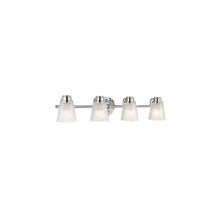 Hudson 4-Light Wall Light in Polished Chrome