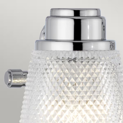 Hudson 4-Light Wall Light in Polished Chrome
