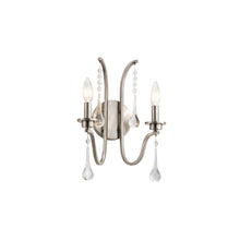 Karlee 2-Light Wall Light in Classic Pewter