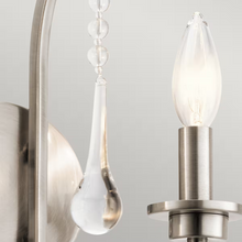 Karlee 2-Light Wall Light in Classic Pewter