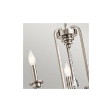 Karlee 3-Light Chandelier in Classic Pewter
