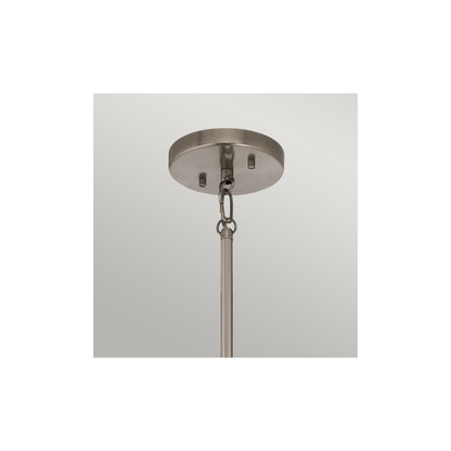 Karlee 3-Light Chandelier in Classic Pewter