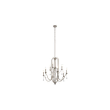 Karlee 9-Light Chandelier in Classic Pewter