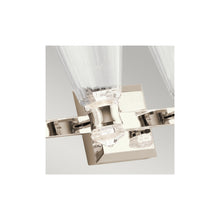 Kayva LED 4 Arm Dual-lit Wall Light in Polished Nickel