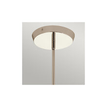 Kayva LED 9-Light 4 Arm Chandelier in Polished Nickel