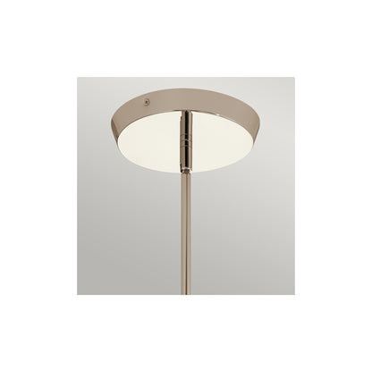 Kayva LED 9-Light 4 Arm Chandelier in Polished Nickel