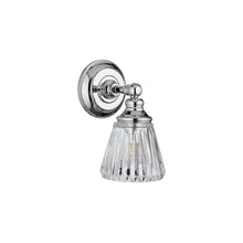 Keynes 1-Light Wall Light in Polished Chrome