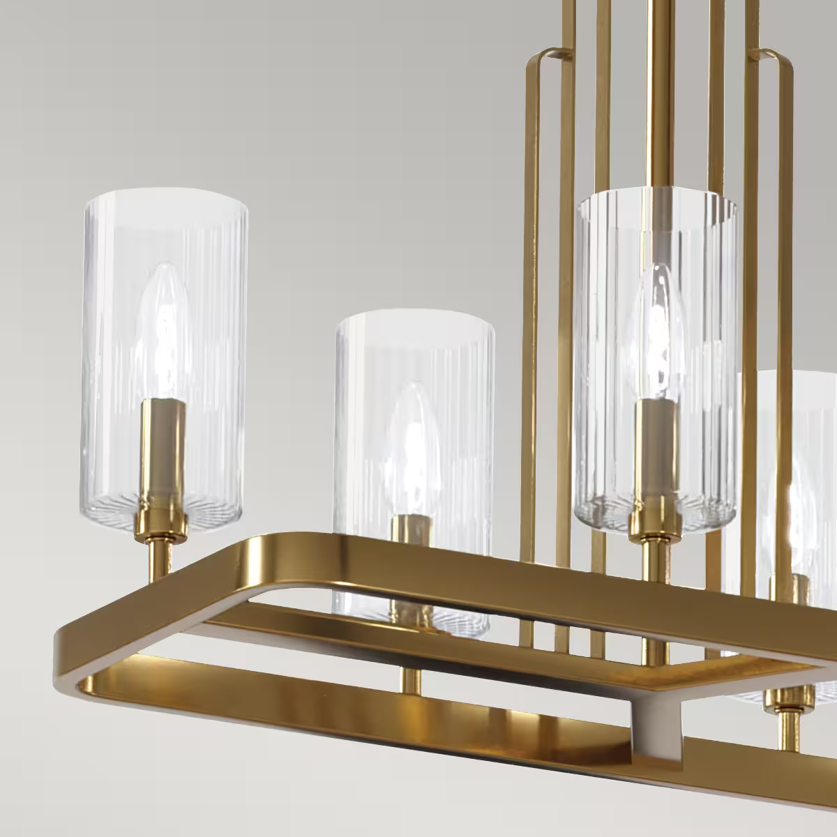 Kimrose 10-Light Linear Chandelier Pendant