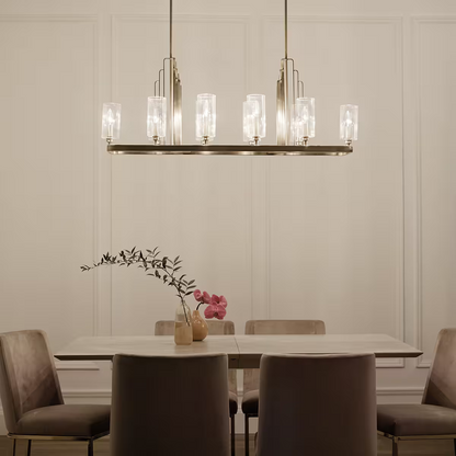 Kimrose 10-Light Linear Chandelier Pendant