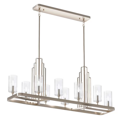 Kimrose 10-Light Linear Chandelier Pendant