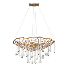 Laguna 4-Light Pendant in Burnished Gold
