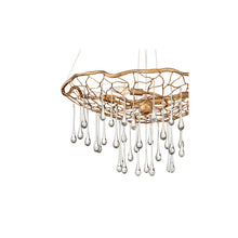 Laguna 4-Light Pendant in Burnished Gold