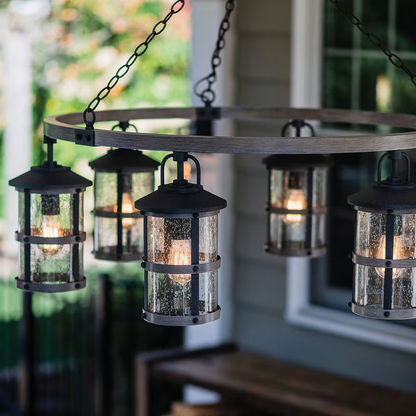 Lakehouse 6-Light Outdoor Chandelier