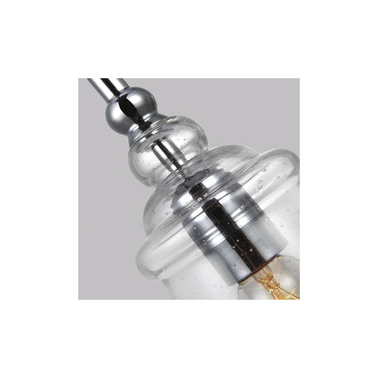 Loras 1-Light Mini Pendant in Chrome