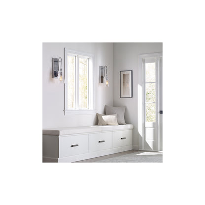 Loras 1-Light Wall Light in Chrome