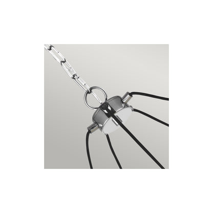 Loras 5-Light Chandelier in Chrome