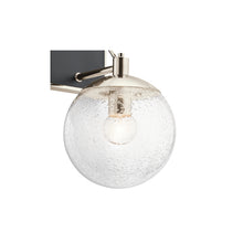 Marilyn 1-Light Wall Light in Polished Nickel