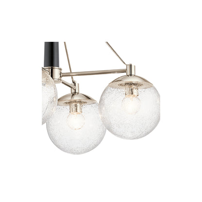 Marilyn 4-Light Pendant Chandelier in Polished Nickel
