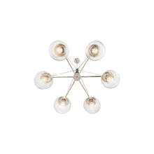 Marilyn 6-Light Chandelier in Polished Nickel