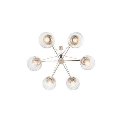 Marilyn 6-Light Chandelier in Polished Nickel