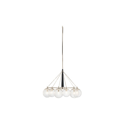 Marilyn 6-Light Chandelier in Polished Nickel