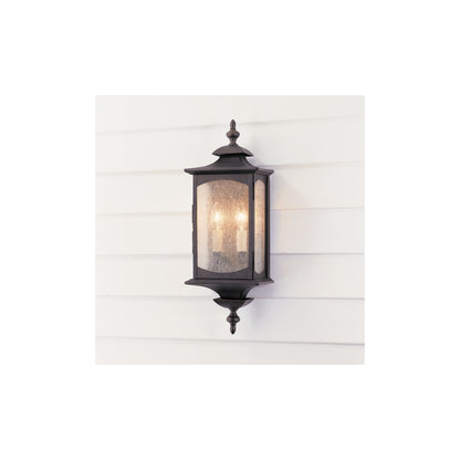 Market Square 2-Light Wall Light in Oil Rubbed Bronze