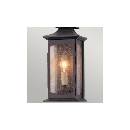 Market Square 1-Light Wall Light in Oil Rubbed Bronze