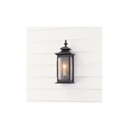 Market Square 1-Light Wall Light in Oil Rubbed Bronze