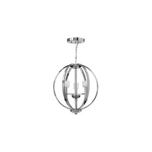 Mondo 3-Light Pendant Chandelier in Polished Chrome