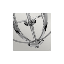 Mondo 3-Light Pendant Chandelier in Polished Chrome