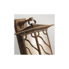 Morris 1-Light Wall Lantern in Distressed Copper