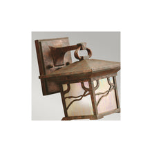 Morris 1-Light Wall Lantern in Distressed Copper