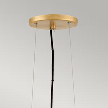 Nula 1-Light Pendant in Shell White & Luxe Gold