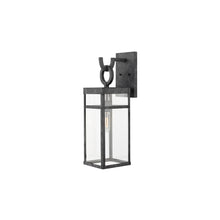 Porter 1-Light Wall Lantern in Aged Zinc