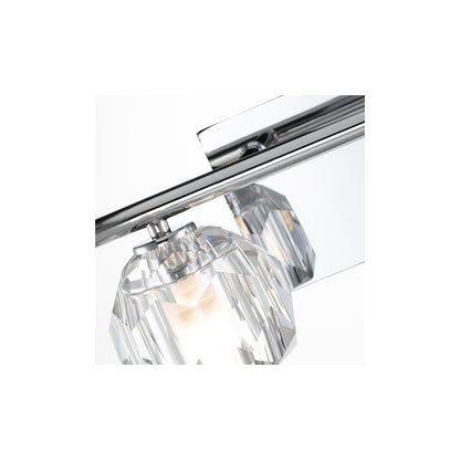Regalia 2-Light Wall Light in Polished Chrome