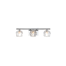 Regalia 3-Light Wall Light in Polished Chrome