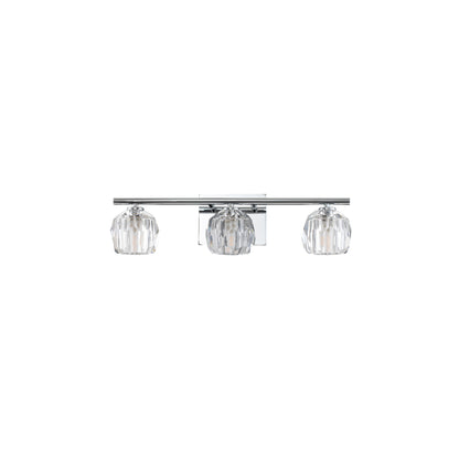 Regalia 3-Light Wall Light in Polished Chrome
