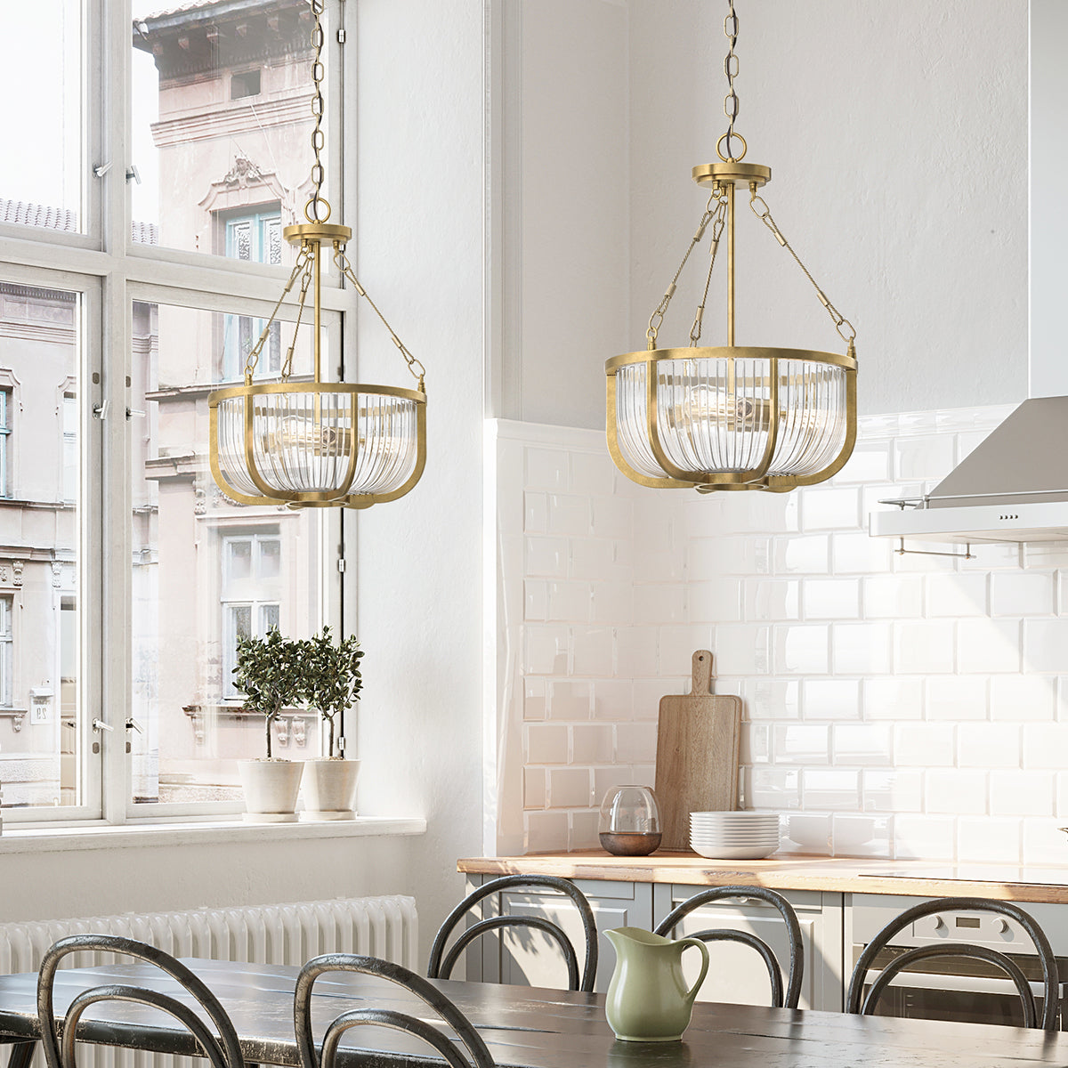 Quintiesse Roux 3-Light Pendant