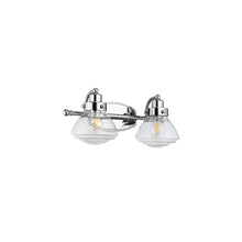 Scholar 2-Light Wall Light in Polished Chrome