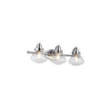 Scholar 3-Light Wall Light in Polished Chrome