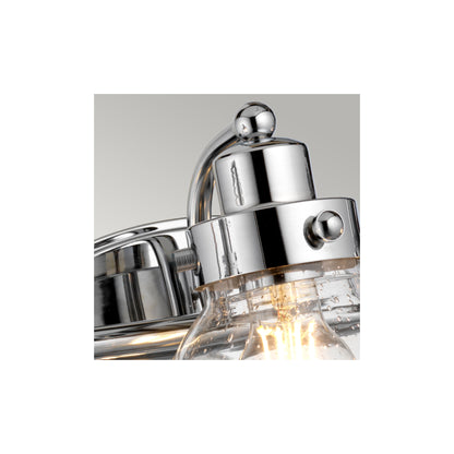 Scholar 3-Light Wall Light in Polished Chrome