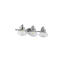 Scholar 3-Light Wall Light in Polished Chrome