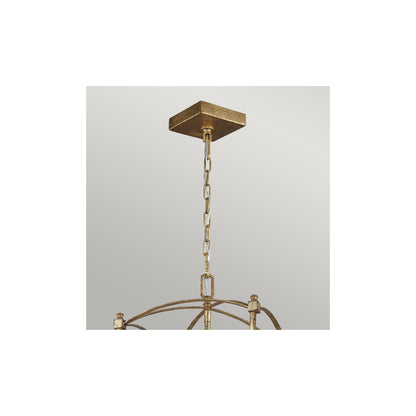 Thayer 3-Light Pendant in Antique Gild
