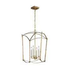 Thayer 4-Light Pendant in Antique Gild