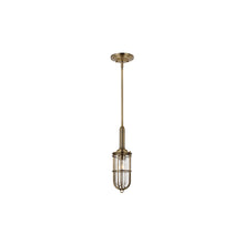 Urban Restoration 1-Light Pendant in Dark Antique Brass
