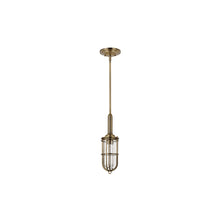 Urban Restoration 1-Light Pendant in Dark Antique Brass