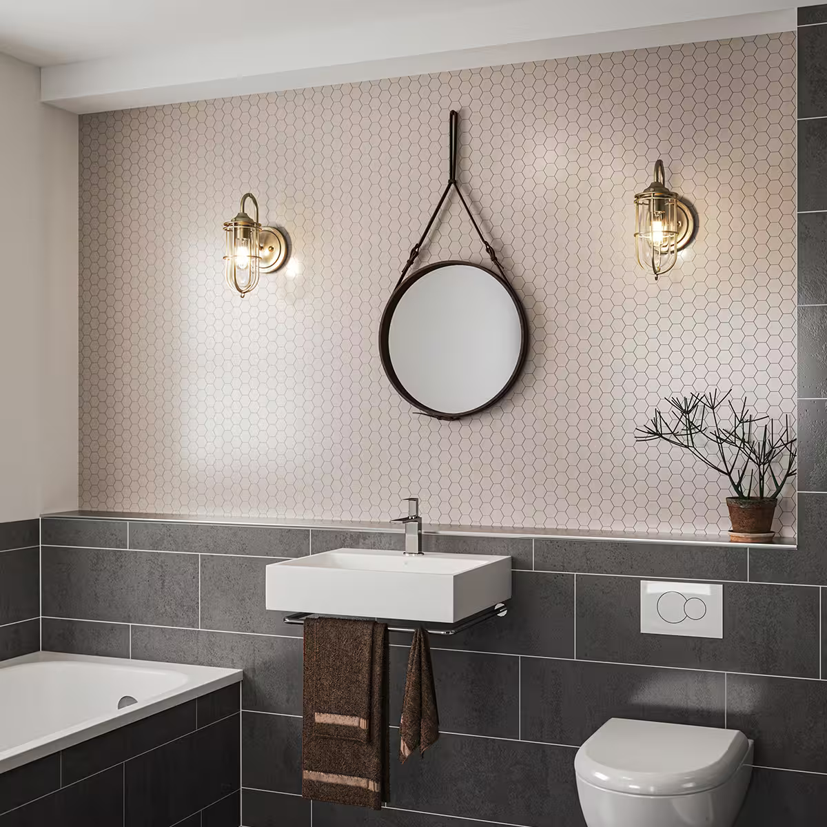 Urban Restoration 1-Light Wall Light