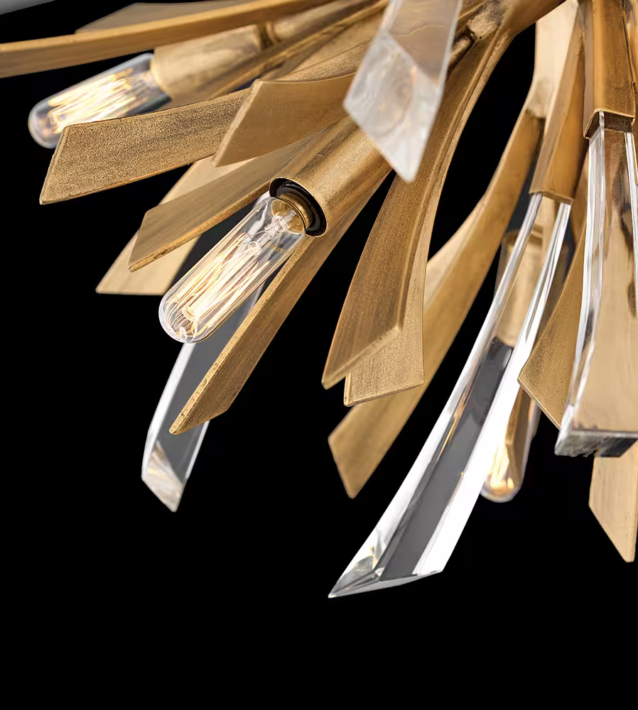 Vida 9-Light Semi Flush Light