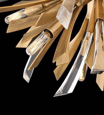 Vida 9-Light Semi Flush Light